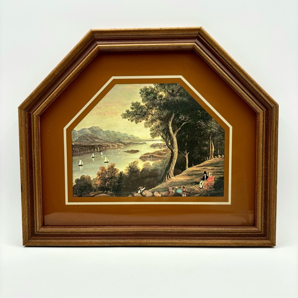 Vintage Windsor Art 1983 Hudson River Wall Art